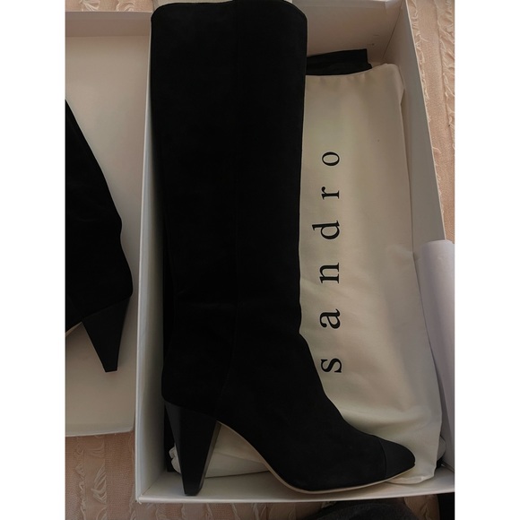 Sandro Paris Boots Size 8 - Picture 2 of 2